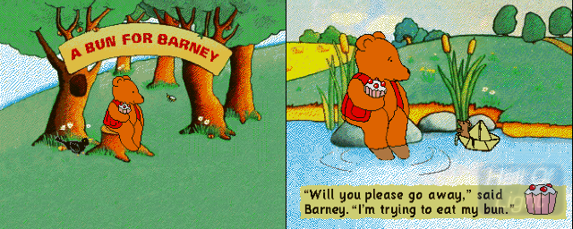 Bun For Barney, A - Double Barrel Screenshot
