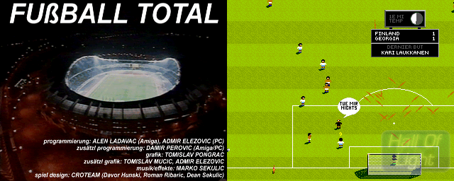 Fußball Total! - Double Barrel Screenshot