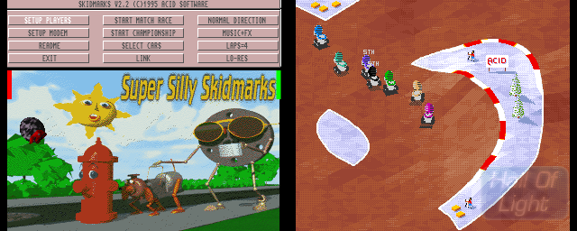 Super Silly Skidmarks - Double Barrel Screenshot