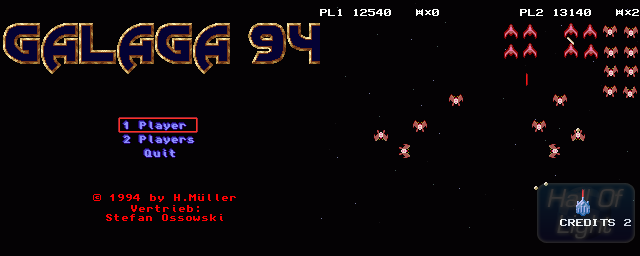 Galaga 94 - Double Barrel Screenshot