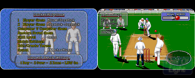 Cricket 95 [Prerelease name] - Double Barrel Screenshot