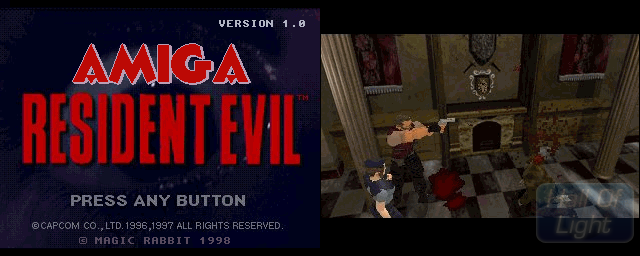Amiga Resident Evil - Double Barrel Screenshot