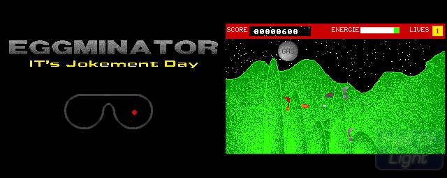 Eggminator: It's Jokement Day - Double Barrel Screenshot