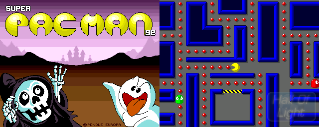Super Pacman 92 - Double Barrel Screenshot
