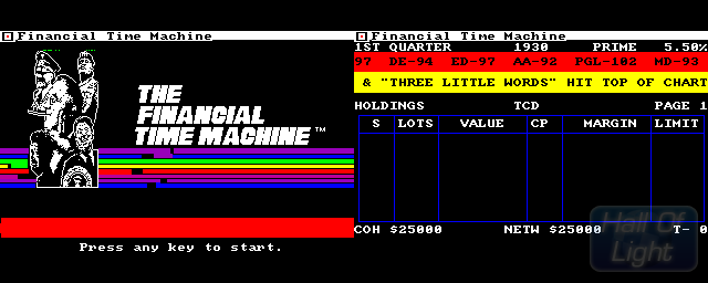 Financial Time Machine, The - Double Barrel Screenshot