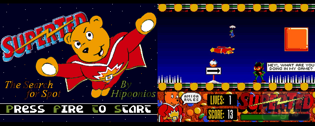 SuperTed: The Search For Spot - Double Barrel Screenshot