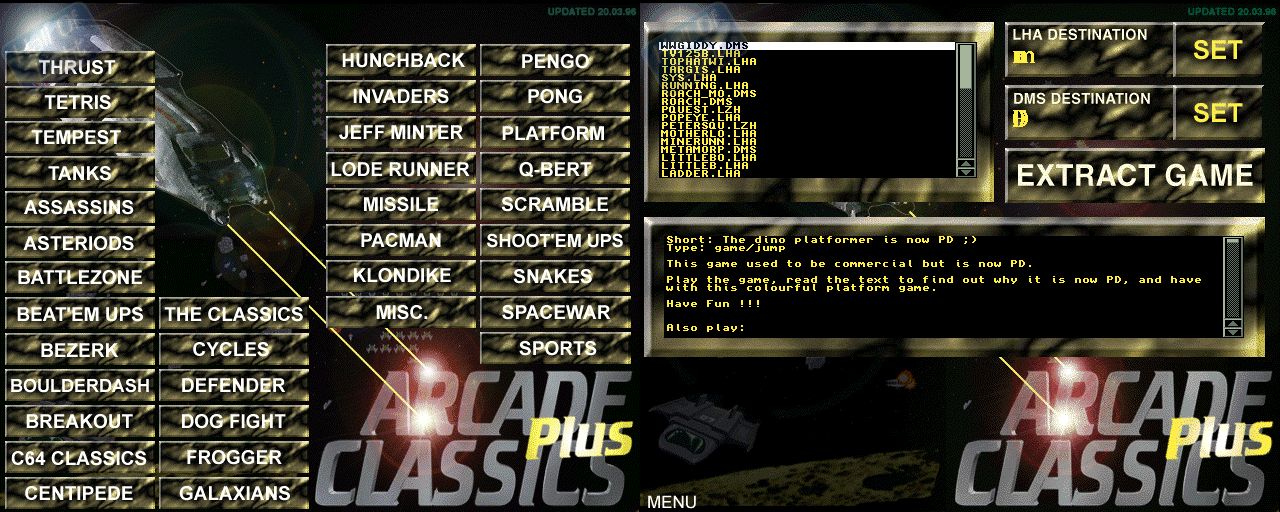 Arcade Classics Plus - Double Barrel Screenshot