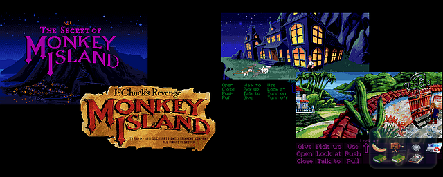 Secret Of Monkey Island, The & Monkey Island 2: LeChuck's Revenge - Double Barrel Screenshot