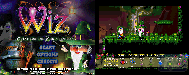 Wiz: Quest For The Magic Lantern - Double Barrel Screenshot