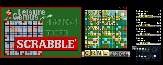 Micro Scrabble - Double Barrel Screenshot