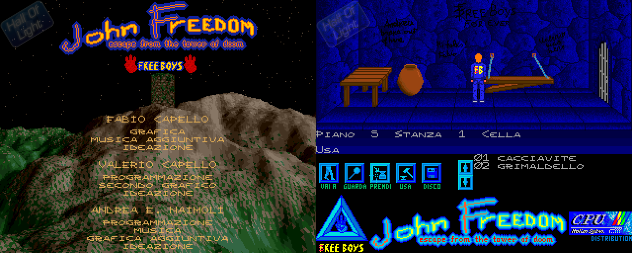 John Freedom: Escape From The Tower Of Doom - Double Barrel Screenshot