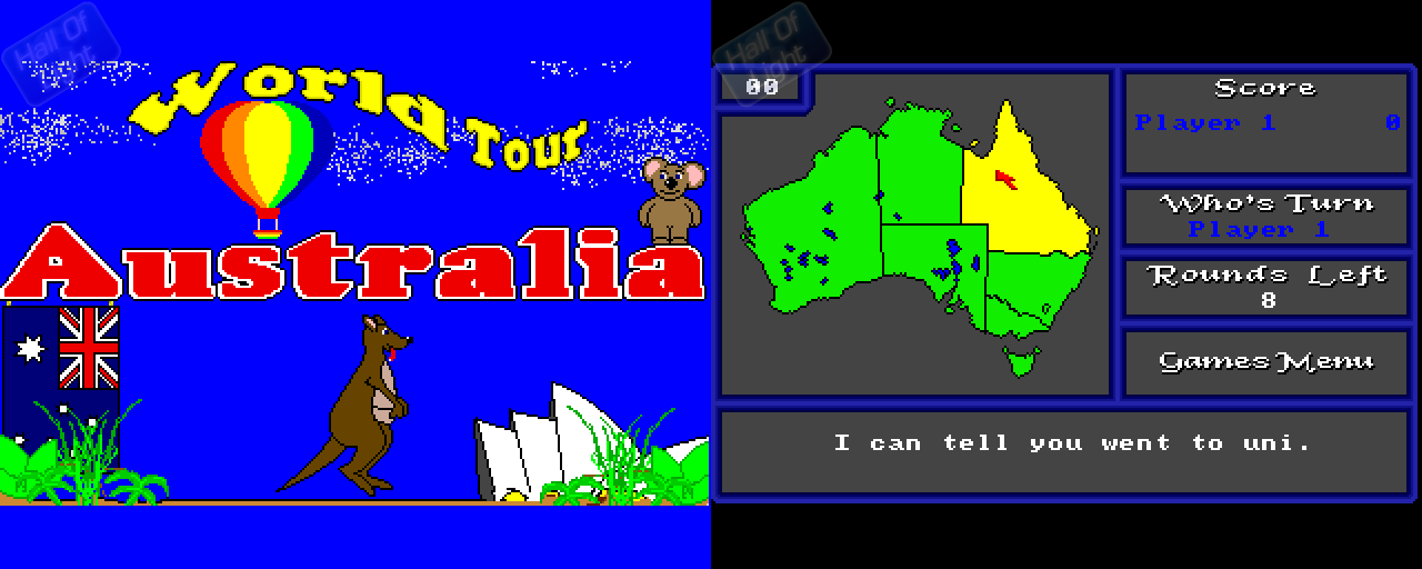 World Tour: Australia - Double Barrel Screenshot